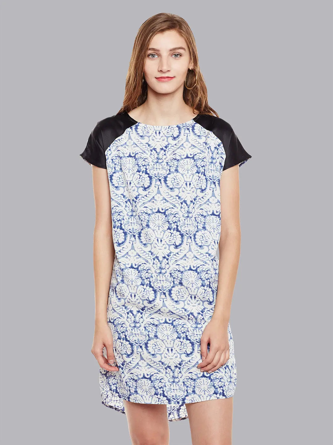 High-End Women's Apparel Printed Nightwear Dress