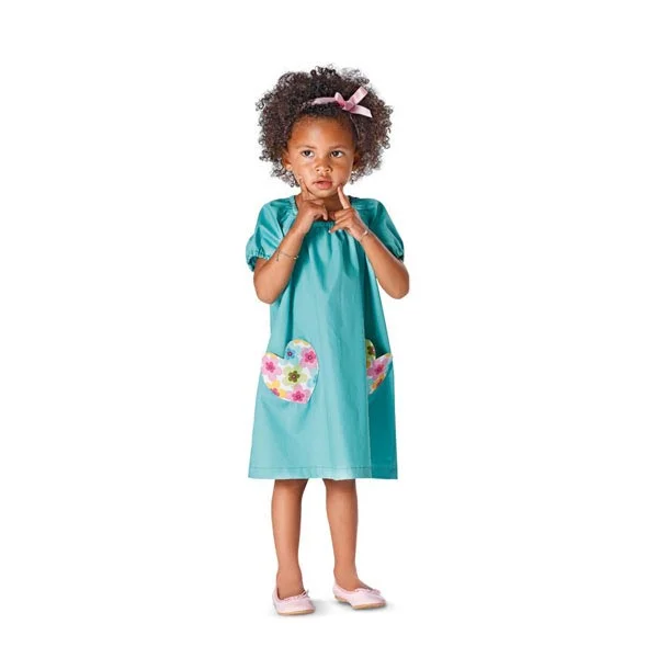 Vibrant Femme Fashion Burda Baby/Child Top and Dresses 9438