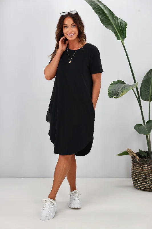 Women's Holiday Clothes Foxwood Bay Dress Black