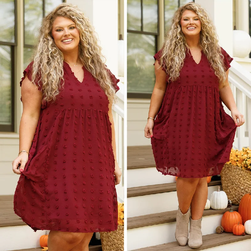 Clothing Brands Another Vice Dress, Wine