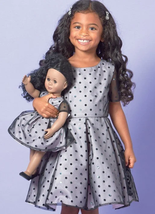 Best Online Clothing Boutiques McCalls Children's Dresses M7707