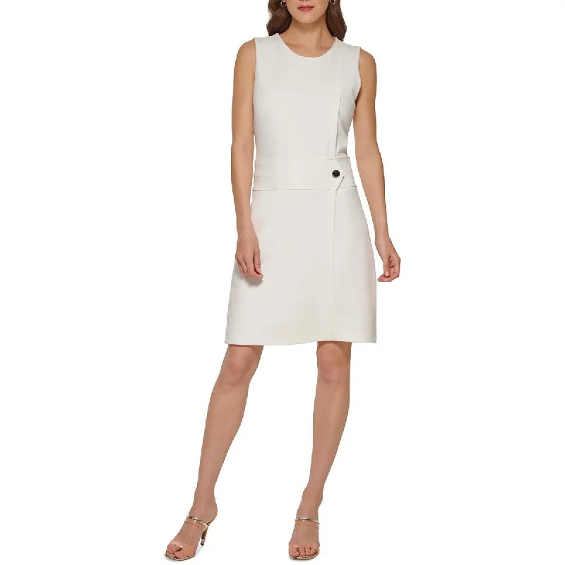 Trendy Online Boutiques DKNY Womens Work Short Sheath Dress