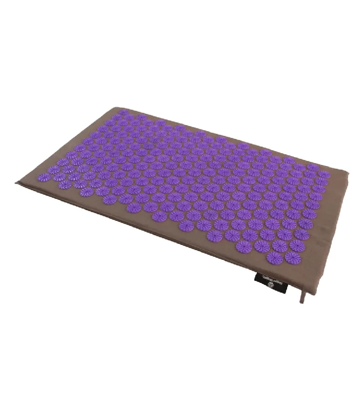 Essential Yoga Accessories Now At Special Discounts Hugger Mugger Mukta Mat 16" 25.5 mm Extra Thick Gray/Purple