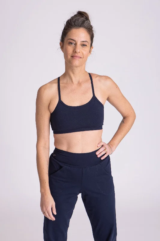 Breathe Easy In Comfortable Yoga Outfits Criss Cross Bra