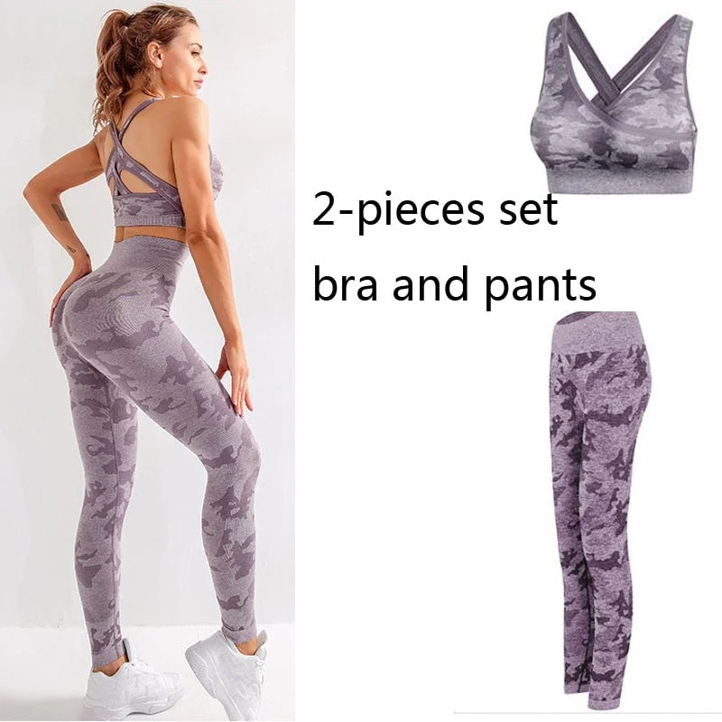 Purple bra set