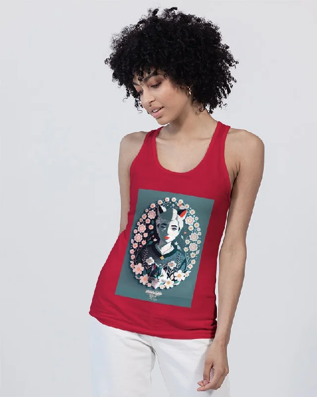 Performance Yoga Wear Now At Exclusive Discounts Silverfox flower Unisex Jersey Tank | Bella + Canvas