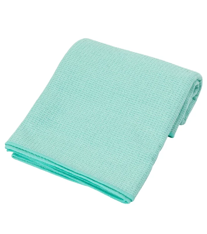 Stretch, Relax, And Save On Yoga Essentials Everyday Yoga Waffle Grip Mat Towel Light Teal Stretch, Relax, And Save On Yoga Essentials Everyday Yoga Waffle Grip Mat Towel Light Teal