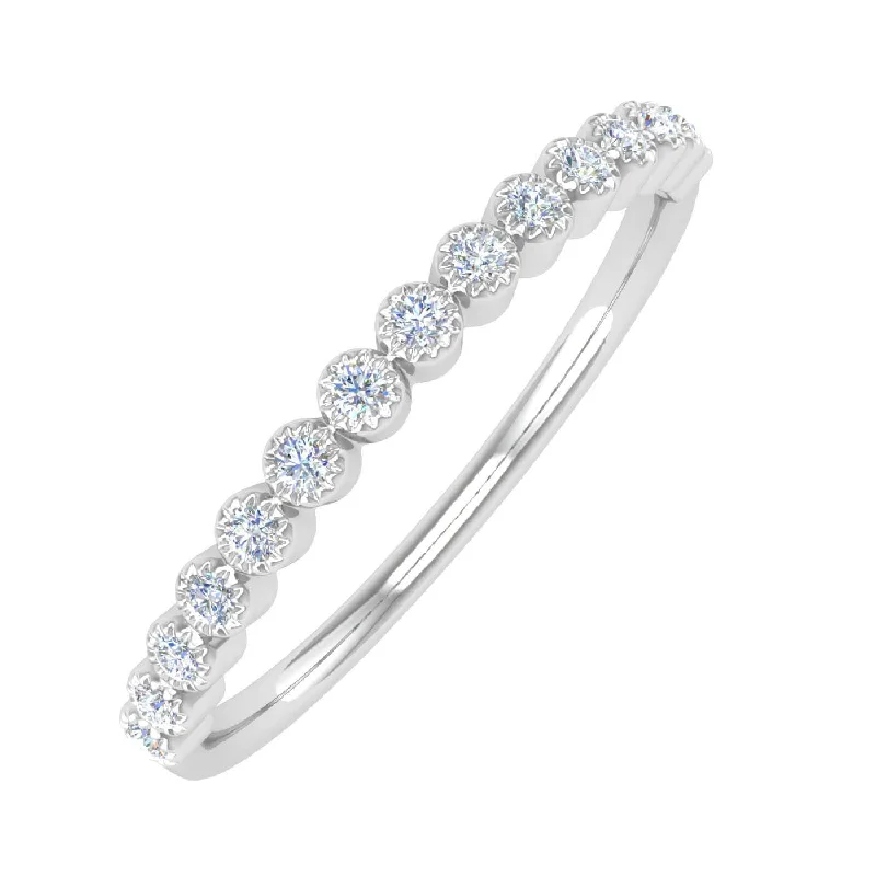 Shine Bright With Our Special Jewelry Promotions 0.08 Carat Diamond Wedding Band Ring in Gold Shine Bright With Our Special Jewelry Promotions 0.08 Carat Diamond Wedding Band Ring in Gold