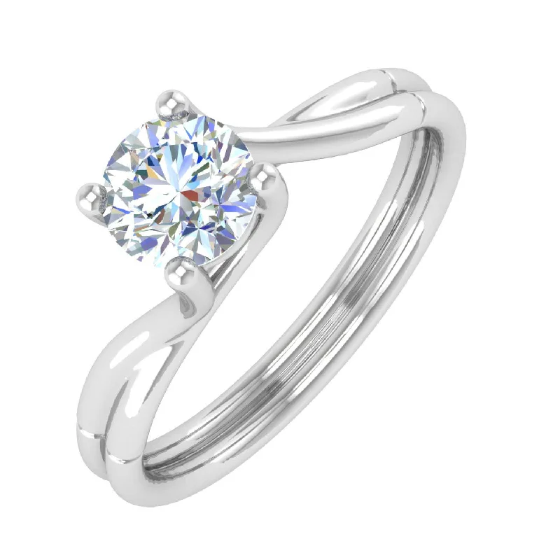 Don't Miss Our Biggest Jewelry Sale Of The Season 1/2 Carat 4-Prong Set Diamond Solitaire Engagement Ring in Gold - IGI Certified Don't Miss Our Biggest Jewelry Sale Of The Season 1/2 Carat 4-Prong Set Diamond Solitaire Engagement Ring in Gold - IGI Certified