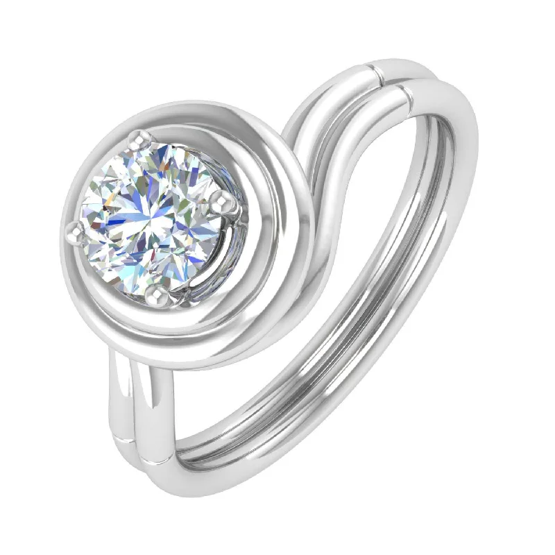 Limited-Time Offer On Premium Jewelry Collections 1/2 Carat 4-Prong Set Diamond Solitaire Engagement Ring in Gold - IGI Certified Limited-Time Offer On Premium Jewelry Collections 1/2 Carat 4-Prong Set Diamond Solitaire Engagement Ring in Gold - IGI Certified
