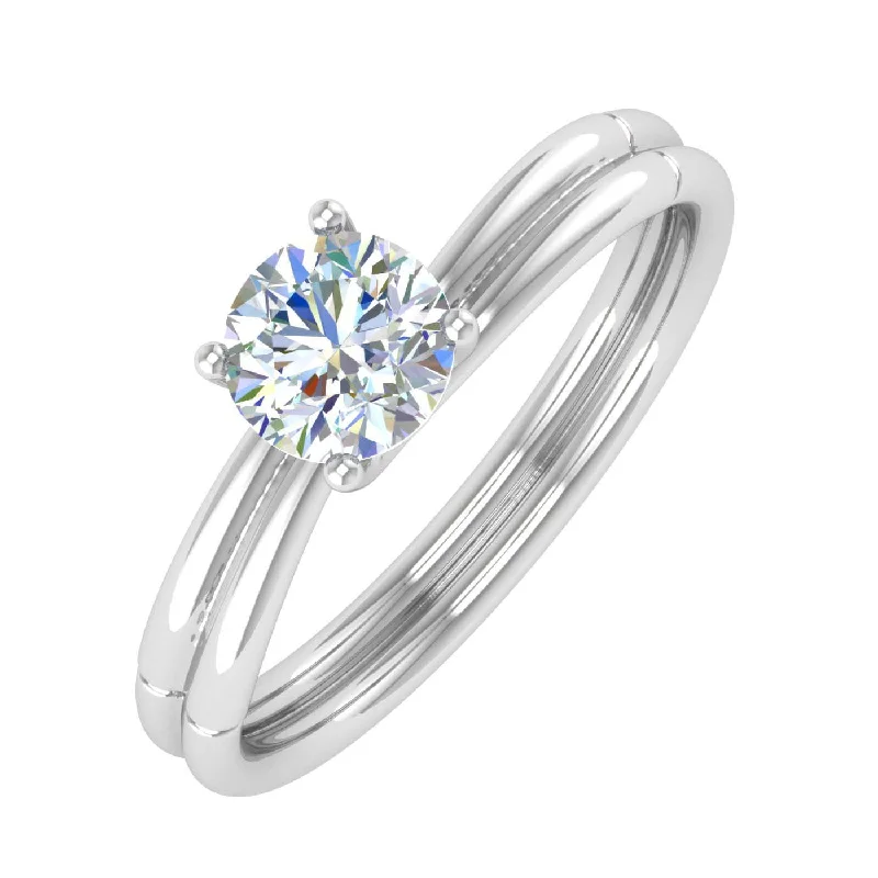 Affordable Glamour – Premium Jewelry At Special Prices 1/2 Carat 4-Prong Set Diamond Solitaire Engagement Ring in Gold - IGI Certified Affordable Glamour – Premium Jewelry At Special Prices 1/2 Carat 4-Prong Set Diamond Solitaire Engagement Ring in Gold - IGI Certified