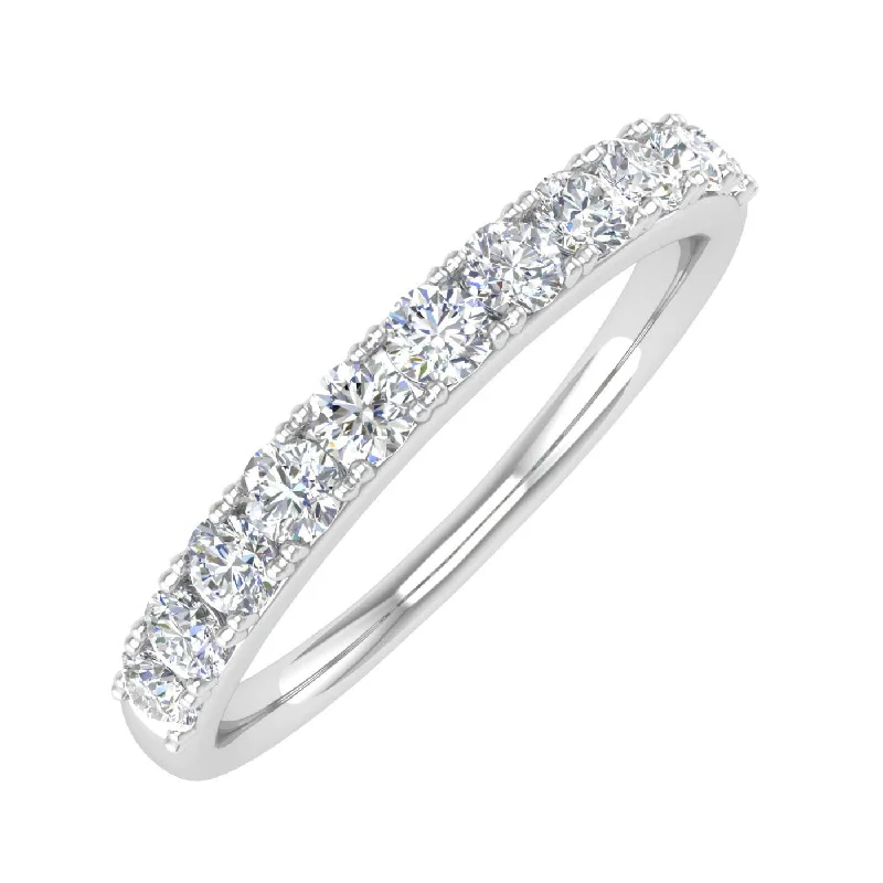 Fine Jewelry, Limited-Time Offers Available 1/2 Carat Natural White Diamond Wedding Band Ring in Gold Fine Jewelry, Limited-Time Offers Available 1/2 Carat Natural White Diamond Wedding Band Ring in Gold