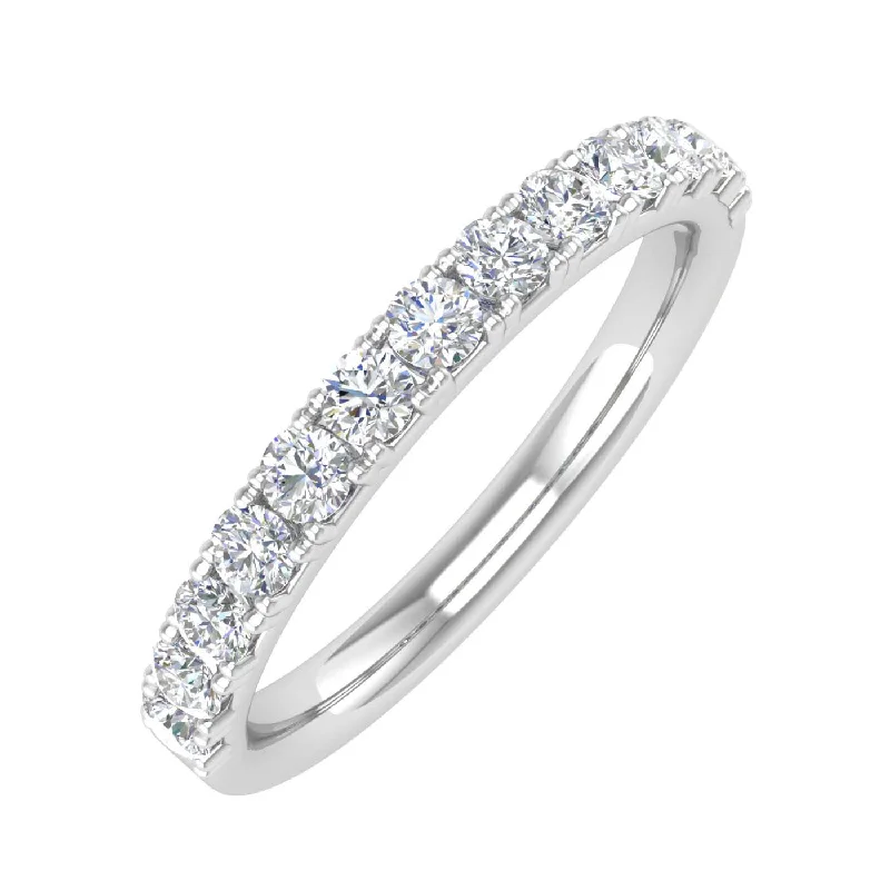 Seasonal Jewelry Sale – Upgrade Your Collection 1/2 Carat Round Diamond Wedding Band Ring in Gold Seasonal Jewelry Sale – Upgrade Your Collection 1/2 Carat Round Diamond Wedding Band Ring in Gold