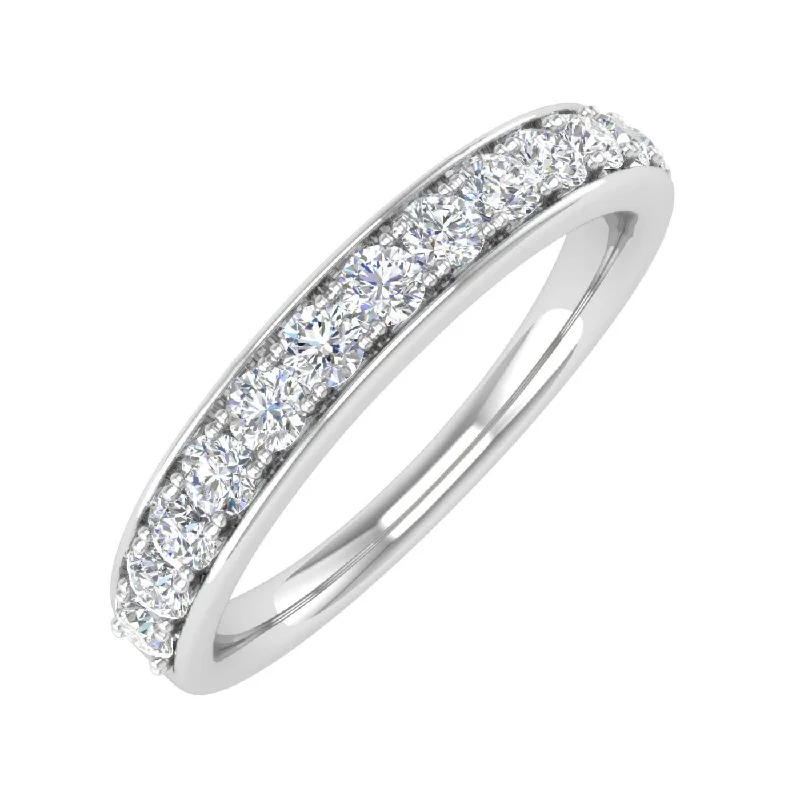 Clearance Sale On High-End Jewelry Collections 1/2 Carat Round Diamond Wedding Band Ring in Gold Clearance Sale On High-End Jewelry Collections 1/2 Carat Round Diamond Wedding Band Ring in Gold