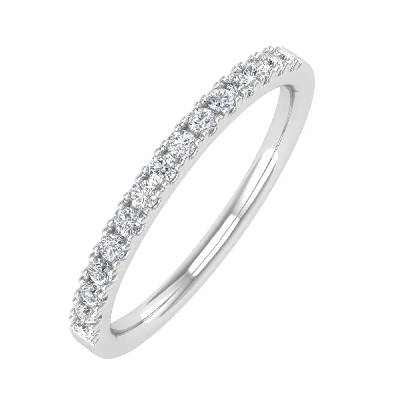 Special Offers On Handcrafted And Designer Jewelry 1/5 Carat Prong Set Diamond Wedding Band Ring in Gold Special Offers On Handcrafted And Designer Jewelry 1/5 Carat Prong Set Diamond Wedding Band Ring in Gold
