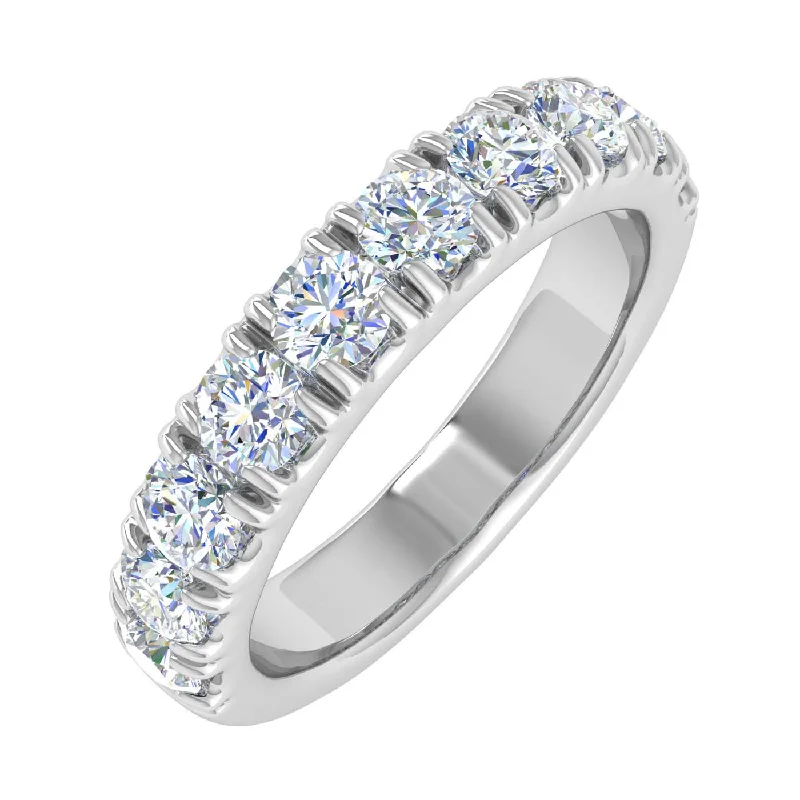 Adjustable Charm Bracelets For A Perfect Fit 1 Carat Diamond Wedding Band Ring in Gold Adjustable Charm Bracelets For A Perfect Fit 1 Carat Diamond Wedding Band Ring in Gold