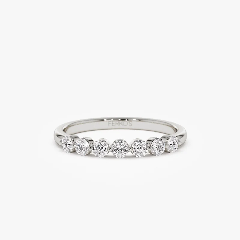 14K White Gold
