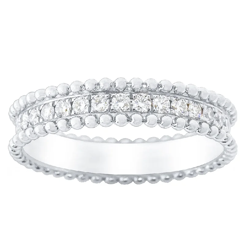 Eco-Friendly Sustainable Jewelry For Conscious Buyers 18ct White Gold .32ct Diamond Juno Ring Eco-Friendly Sustainable Jewelry For Conscious Buyers 18ct White Gold .32ct Diamond Juno Ring