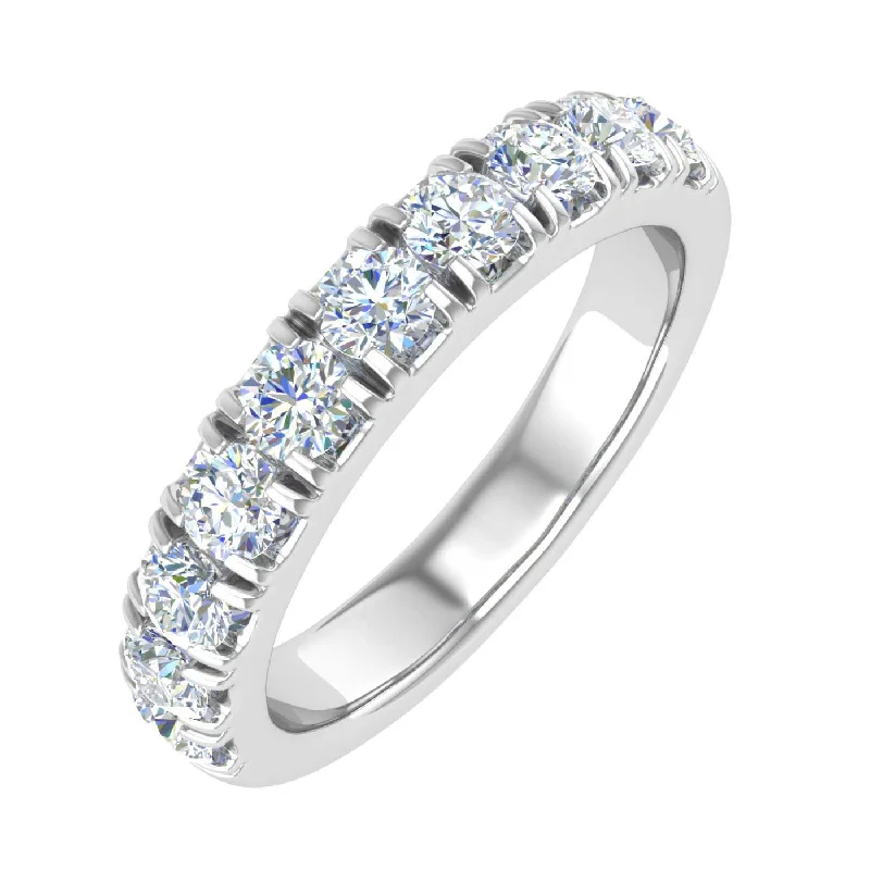 Elegant Rose Gold Jewelry For A Stylish Touch 3/4 Carat Diamond Wedding Band Ring in Gold Elegant Rose Gold Jewelry For A Stylish Touch 3/4 Carat Diamond Wedding Band Ring in Gold