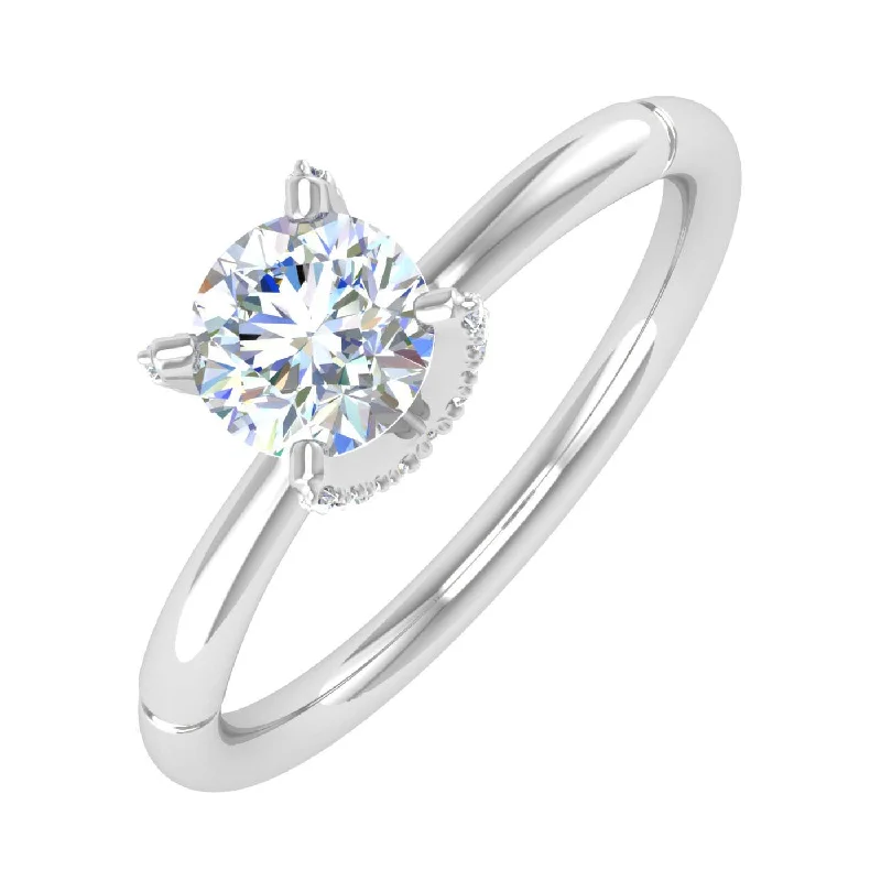 Flash Sale On Stunning Jewelry – Don't Miss Out 5/8 Carat 4-Prong Set Diamond Solitaire Engagement Ring in Gold - IGI Certified Flash Sale On Stunning Jewelry – Don't Miss Out 5/8 Carat 4-Prong Set Diamond Solitaire Engagement Ring in Gold - IGI Certified