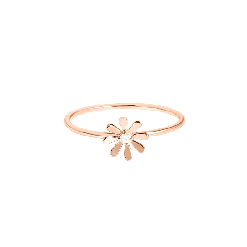 High-Quality Jewelry At A Fraction Of The Cost Flower Power 18K Rosegold Ring w. Diamond High-Quality Jewelry At A Fraction Of The Cost Flower Power 18K Rosegold Ring w. Diamond