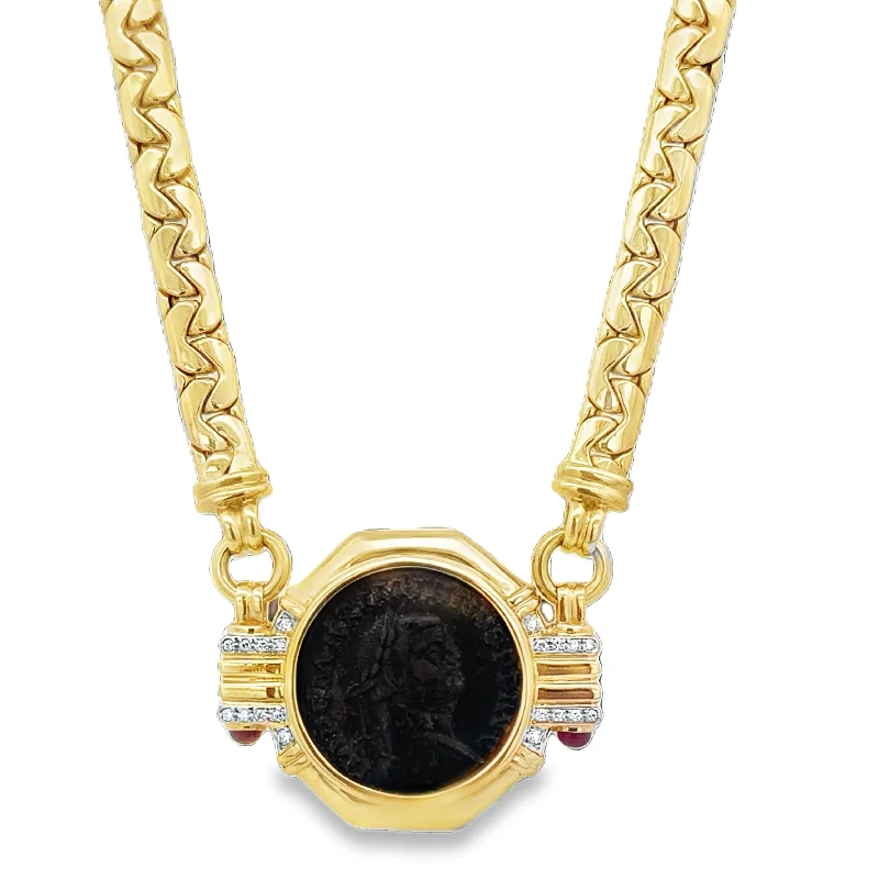 Unique Jewelry For Less – Shop The Sale Now Ancient Roman Coin Necklace in 18k Yellow Gold Unique Jewelry For Less – Shop The Sale Now Ancient Roman Coin Necklace in 18k Yellow Gold