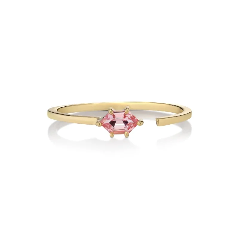 Get The Sparkle You Love At Prices You Adore Avama Tol 18K Gold Ring w. Sapphire