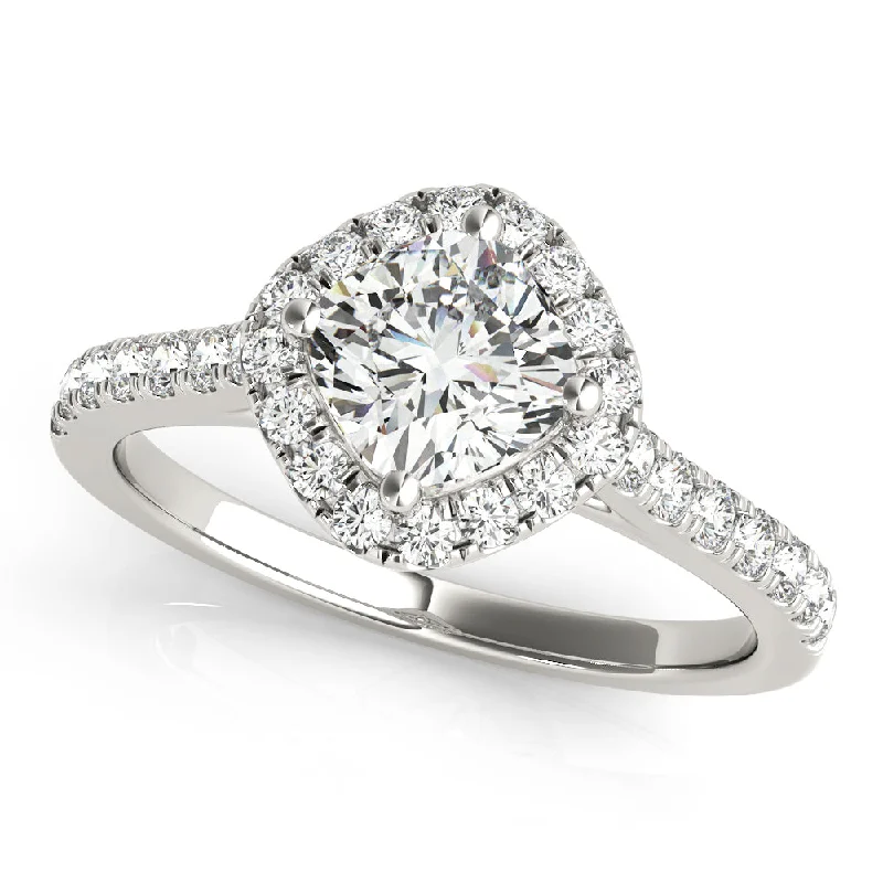 Premium Jewelry At Special Low Prices For A Limited Time Asymmetrical Cushion Cut Diamond Halo Engagement Mounting Premium Jewelry At Special Low Prices For A Limited Time Asymmetrical Cushion Cut Diamond Halo Engagement Mounting