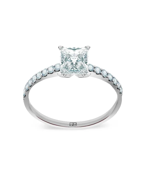Limited-Time Offer On Premium Jewelry Collections Promise N°13 18K White Gold Ring w. Diamonds Limited-Time Offer On Premium Jewelry Collections Promise N°13 18K White Gold Ring w. Diamonds