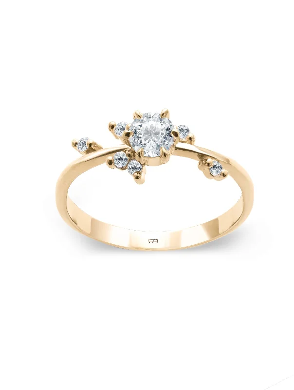 Grab Your Dream Jewelry At The Lowest Prices Your Way N°1 18K Gold Ring w. Diamonds Grab Your Dream Jewelry At The Lowest Prices Your Way N°1 18K Gold Ring w. Diamonds