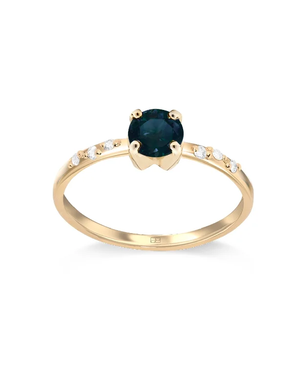 Limited-Time Jewelry Sale – Elegant Styles At Less Your Way N°13 18K Gold Ring w. Sapphire & Diamonds Limited-Time Jewelry Sale – Elegant Styles At Less Your Way N°13 18K Gold Ring w. Sapphire & Diamonds