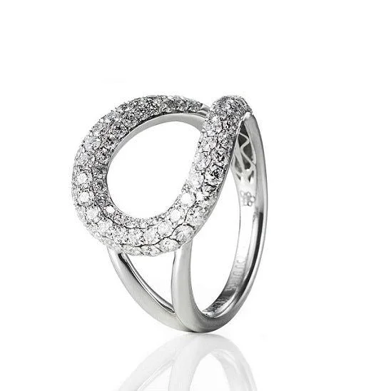 Shop Signature Jewelry Styles At Exclusive Prices Wave 18K Gold, Rosegold or Whitegold Ring w. Diamonds Shop Signature Jewelry Styles At Exclusive Prices Wave 18K Gold, Rosegold or Whitegold Ring w. Diamonds