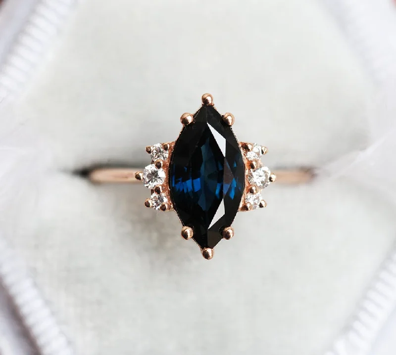 Seasonal Jewelry Sale – Upgrade Your Style Today Damiana Sapphire Diamond Ring
