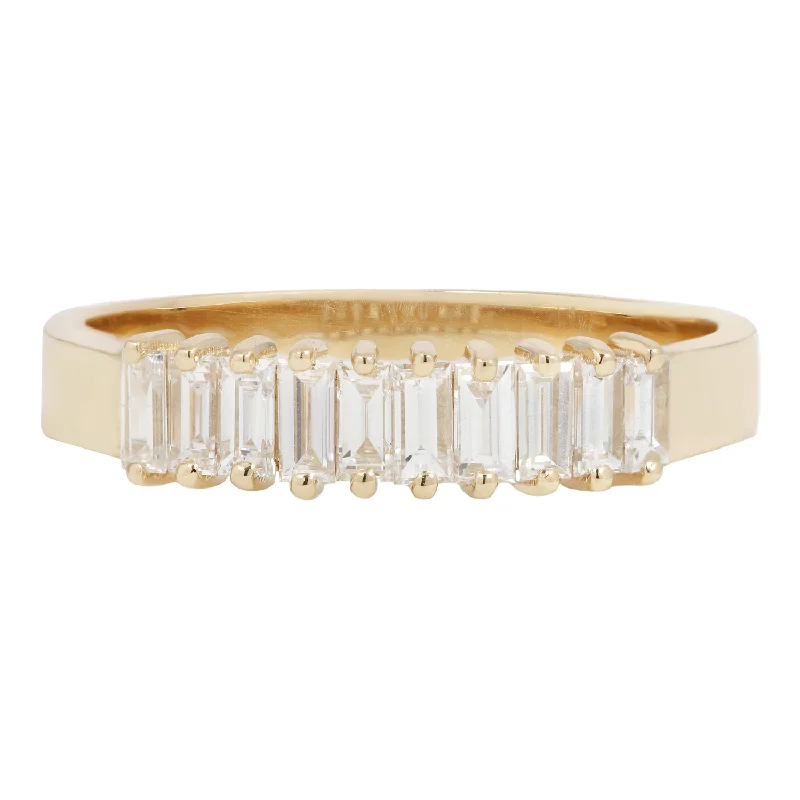 Shop Dazzling Jewelry At The Best Prices Diamond Baguette Band