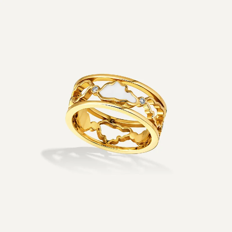Personalized Jewelry Sale – Unique Pieces At Great Prices Allusia Love Enamel Band 18K Gold Ring w. Diamonds Personalized Jewelry Sale – Unique Pieces At Great Prices Allusia Love Enamel Band 18K Gold Ring w. Diamonds