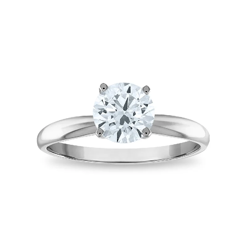 Flash Sale On Exquisite Jewelry – Don't Miss Out EcoLove 1 CTW Lab Grown Diamond Solitaire Ring in 14KT White Gold Flash Sale On Exquisite Jewelry – Don't Miss Out EcoLove 1 CTW Lab Grown Diamond Solitaire Ring in 14KT White Gold
