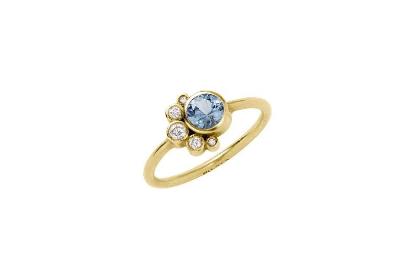 Elegant Jewelry, Exclusive Prices – Shop Now Belle de Jour 18K Gold Ring w. Diamond & Sapphire Elegant Jewelry, Exclusive Prices – Shop Now Belle de Jour 18K Gold Ring w. Diamond & Sapphire