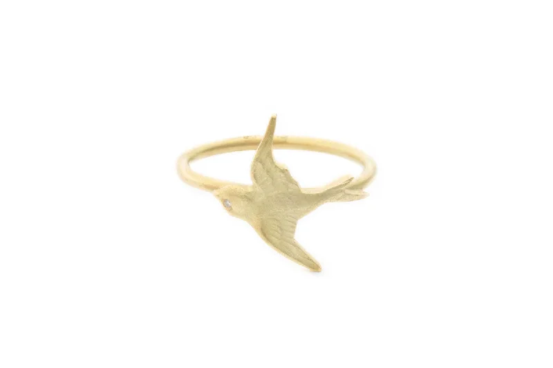 Fine Jewelry, Limited-Time Offers Available Hirondelle 18K Gold Ring w. Diamond