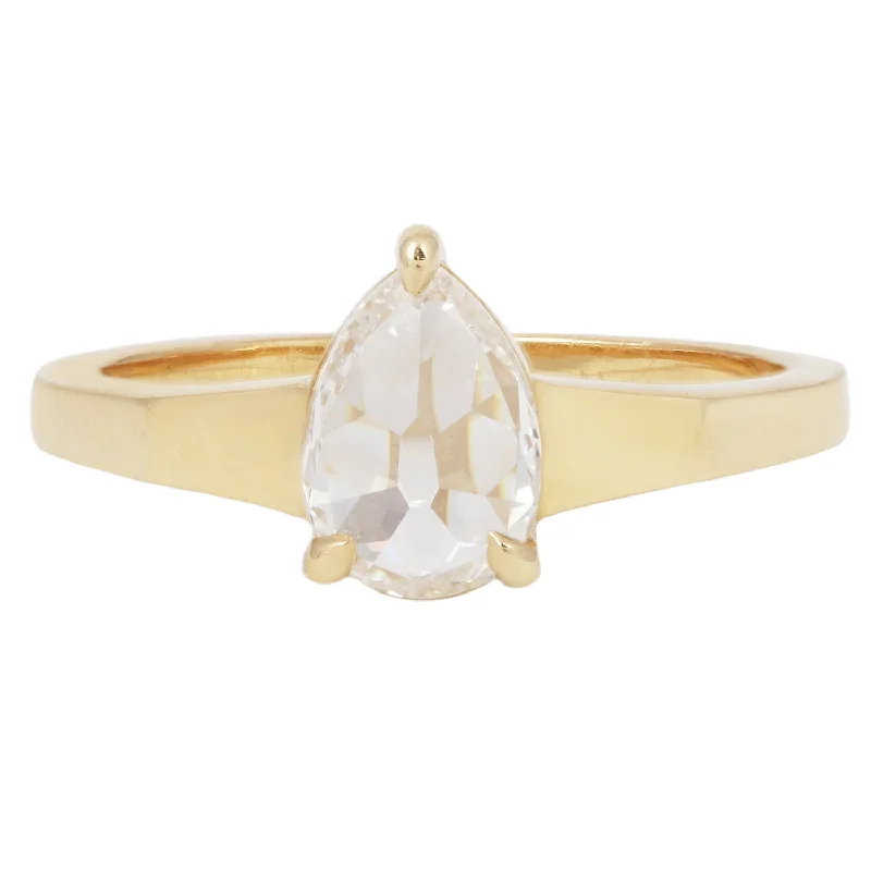 Shop Jewelry That Shines Without The High Price Glacier Pear Diamond Ring
