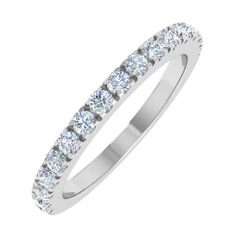Luxury Jewelry Sale – Sparkle For Less Gold Diamond Semi-Eternity Wedding Band Ring (0.40 Carat) Luxury Jewelry Sale – Sparkle For Less Gold Diamond Semi-Eternity Wedding Band Ring (0.40 Carat)