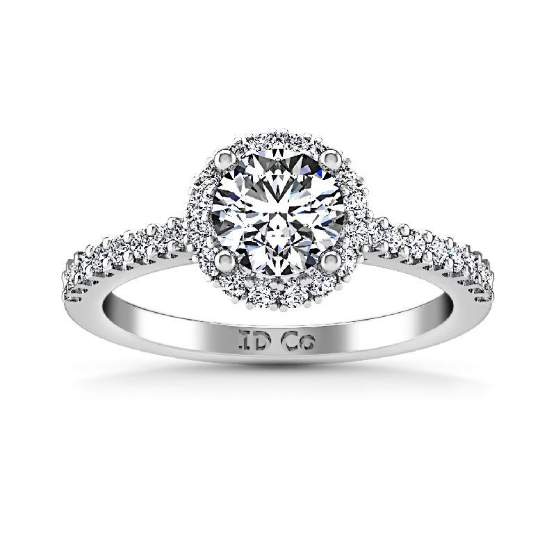 Holiday Jewelry Sale – Perfect Gifts At The Best Prices Halo Engagement Ring Bethany 14K White Gold Holiday Jewelry Sale – Perfect Gifts At The Best Prices Halo Engagement Ring Bethany 14K White Gold