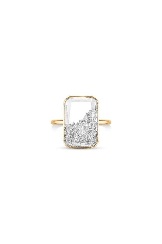 Affordable Glamour – Premium Jewelry At Special Prices Diamond Rectangular 18K Gold Ring w. Diamond & Sapphire Affordable Glamour – Premium Jewelry At Special Prices Diamond Rectangular 18K Gold Ring w. Diamond & Sapphire