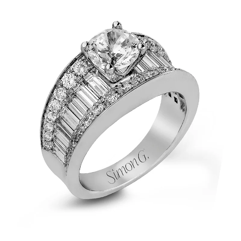 Limited-Stock Jewelry Sale – Once It's Gone, It's Gone Round-Cut Simon-Set Engagement Ring In 18k Gold With Diamonds Limited-Stock Jewelry Sale – Once It's Gone, It's Gone Round-Cut Simon-Set Engagement Ring In 18k Gold With Diamonds