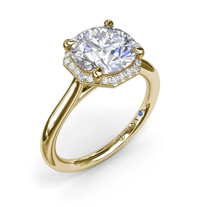 Huge Savings On Timeless Jewelry Collections Octagon Halo Diamond Engagement Ring