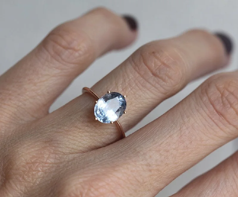 Trending Jewelry Now At Unbeatable Prices Jackie Lavender Sapphire Solitaire Ring