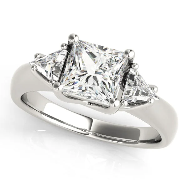 Last Chance To Grab Your Favorite Jewelry At A Discount Princess Cut Trillion Side Diamond Three Stone Mounting Last Chance To Grab Your Favorite Jewelry At A Discount Princess Cut Trillion Side Diamond Three Stone Mounting