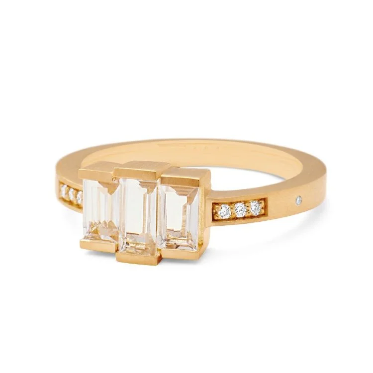 Must-Have Jewelry At Unbelievable Discounts Meant to Be Her 18K Gold Ring w. Diamonds & Topaz Must-Have Jewelry At Unbelievable Discounts Meant to Be Her 18K Gold Ring w. Diamonds & Topaz