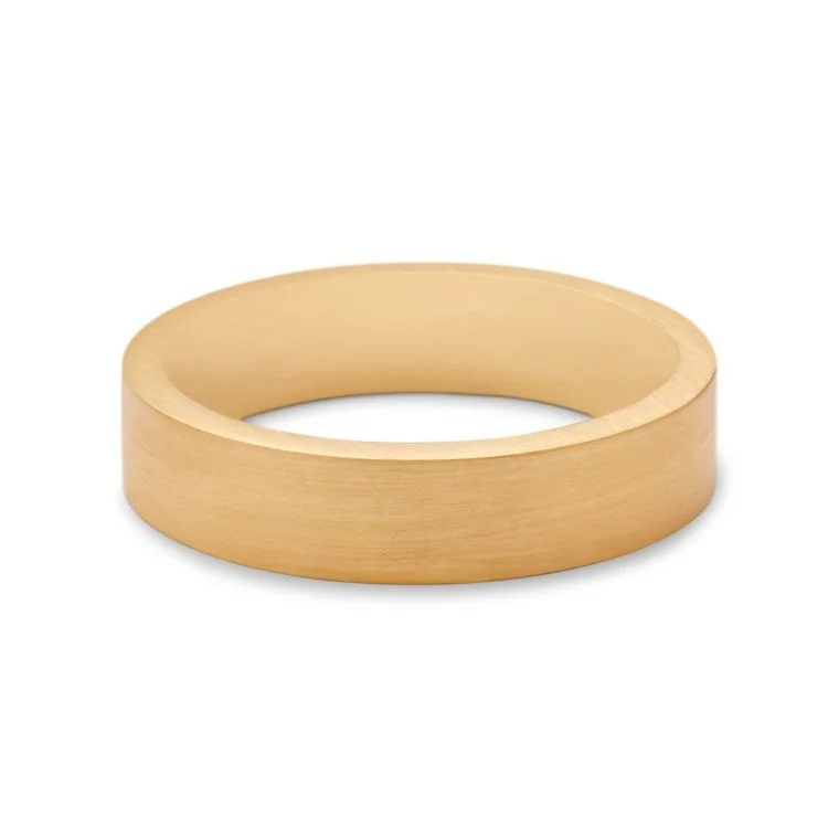 Elevate Your Outfit With Discounted Statement Jewelry Meant to Be His Band 18K Gold Ring Elevate Your Outfit With Discounted Statement Jewelry Meant to Be His Band 18K Gold Ring