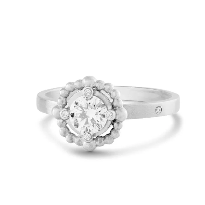Special Sale On Handcrafted Jewelry – Shop Today Meant to Be 18K Whitegold Ring w. Diamonds Special Sale On Handcrafted Jewelry – Shop Today Meant to Be 18K Whitegold Ring w. Diamonds