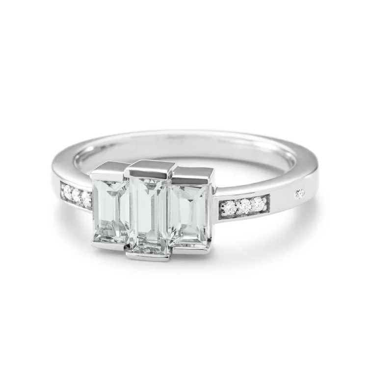 Exclusive Gemstone Jewelry Markdowns – Shop Now Meant to Be Her Polished 18K Whitegold Ring w. Diamonds & Topaz Exclusive Gemstone Jewelry Markdowns – Shop Now Meant to Be Her Polished 18K Whitegold Ring w. Diamonds & Topaz